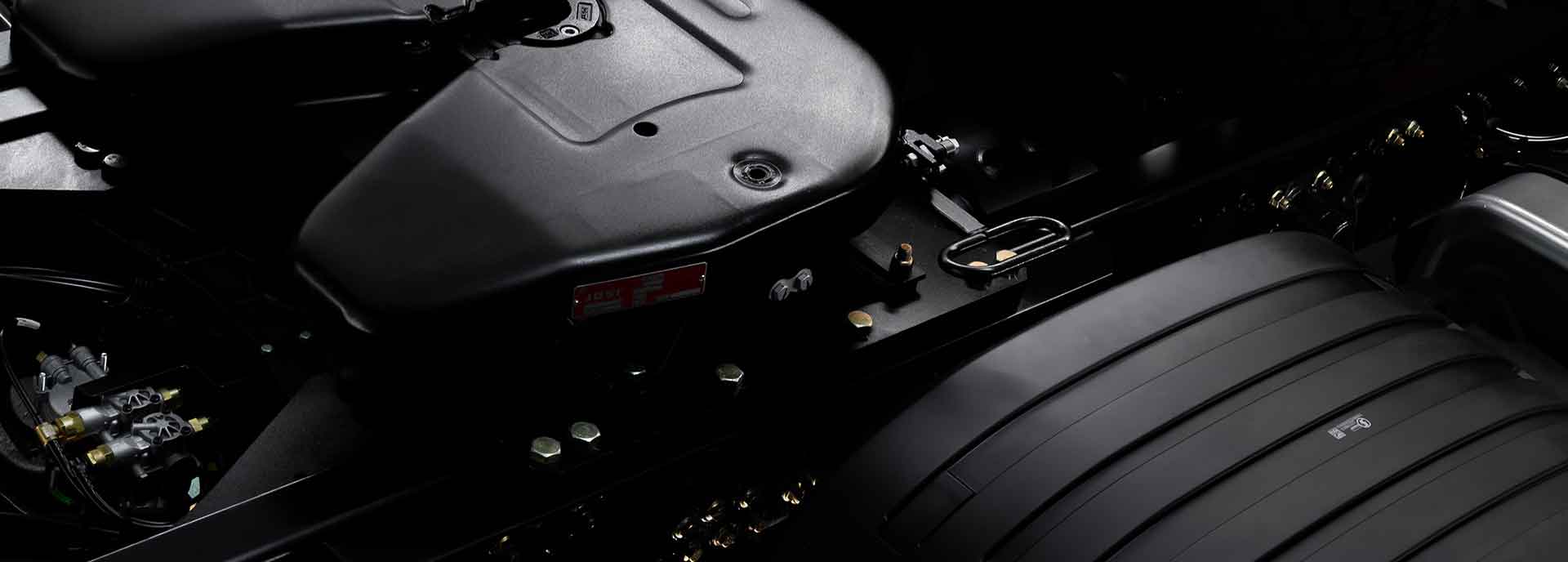 X3000 Features - Strong power with large output torque, lower engine speed at maximum torque.